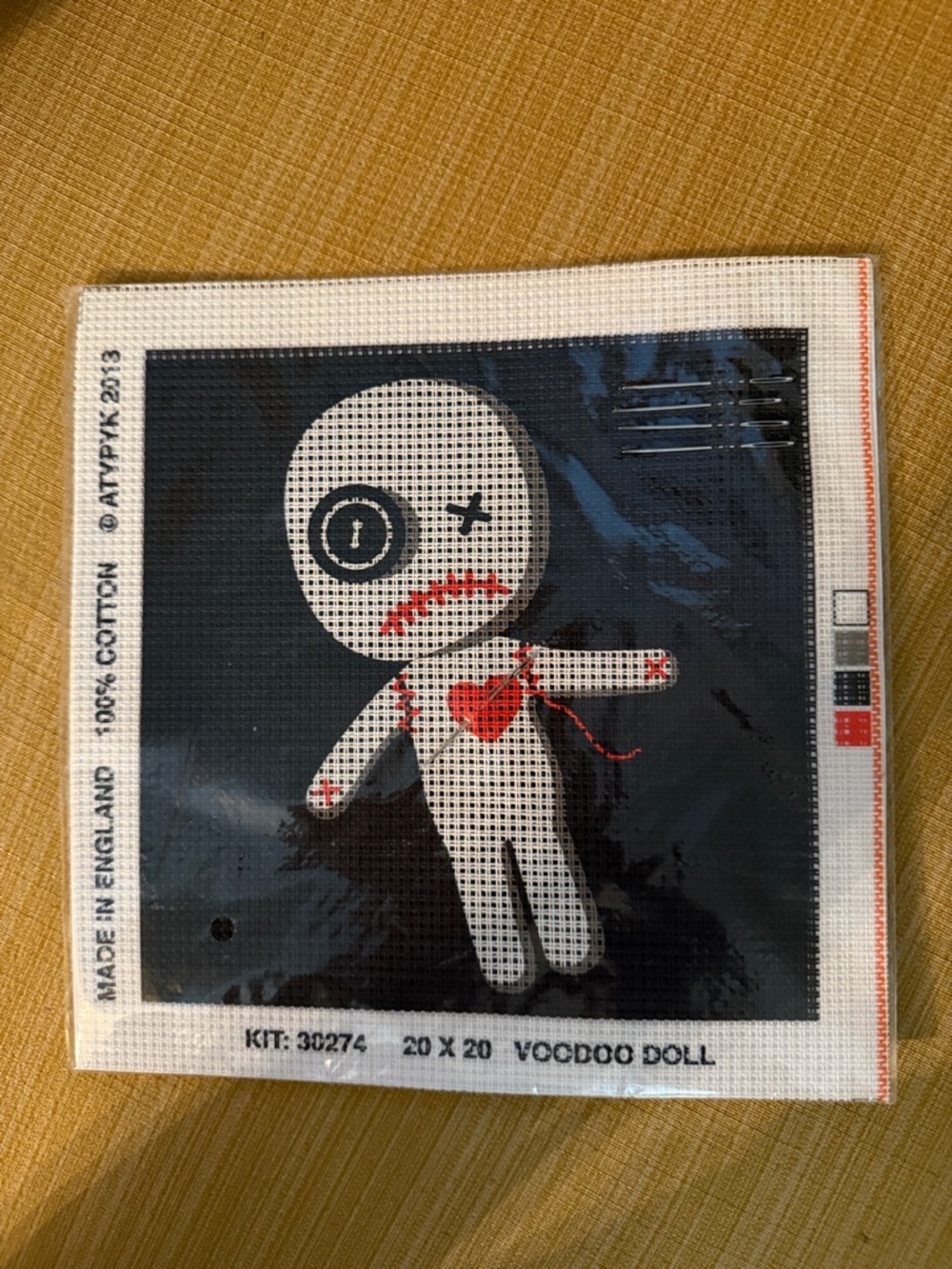 Voodoo Doll Cross Stitch Kit